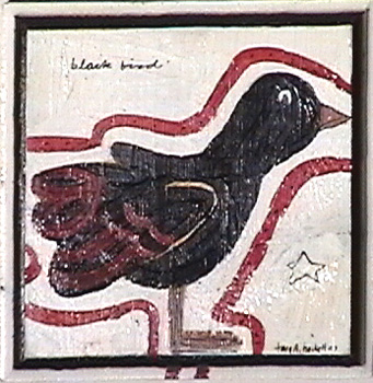 black birdie
