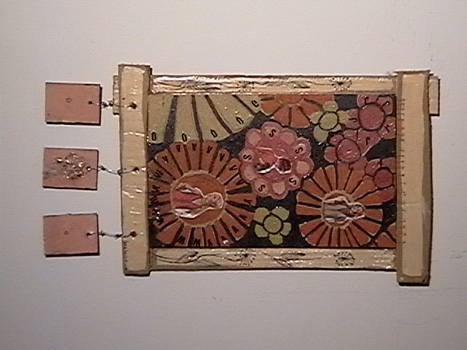 cardboard flowers
